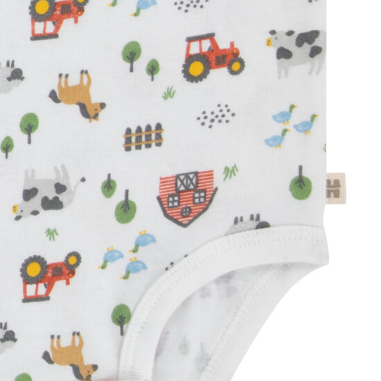 Pack de 3 Bodies Niño Azul Balada 6m